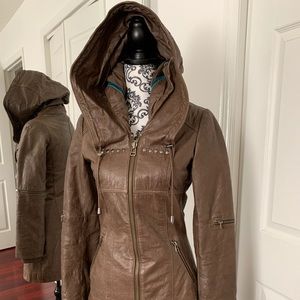 Danier leather coat